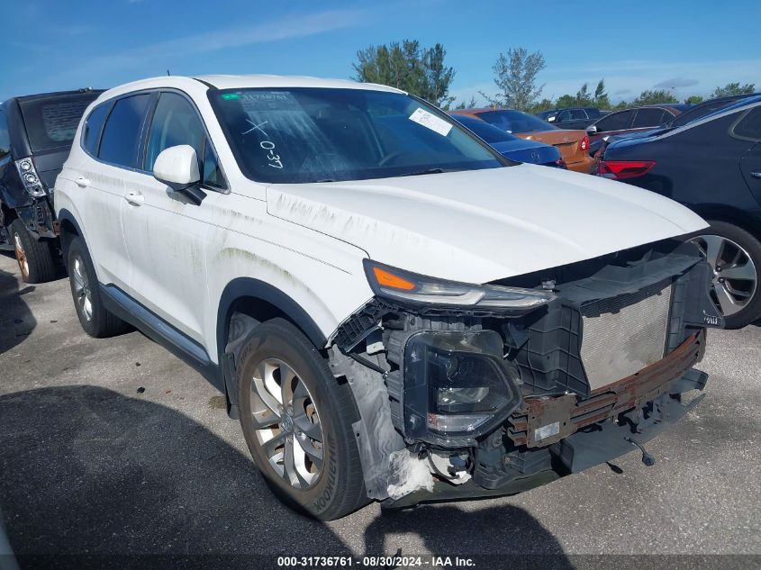 2019 Hyundai Santa Fe Se VIN: 5NMS23AD8KH079846 Lot: 31736761