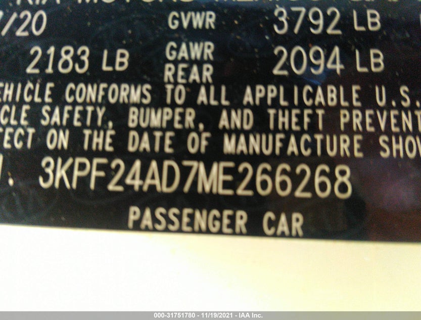 3KPF24AD7ME266268