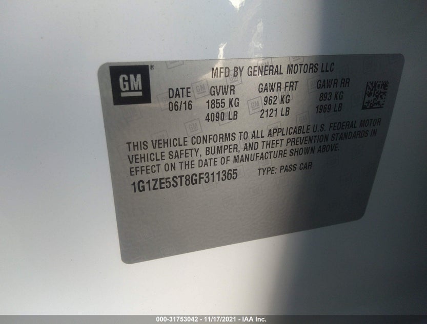 1G1ZE5ST8GF311365