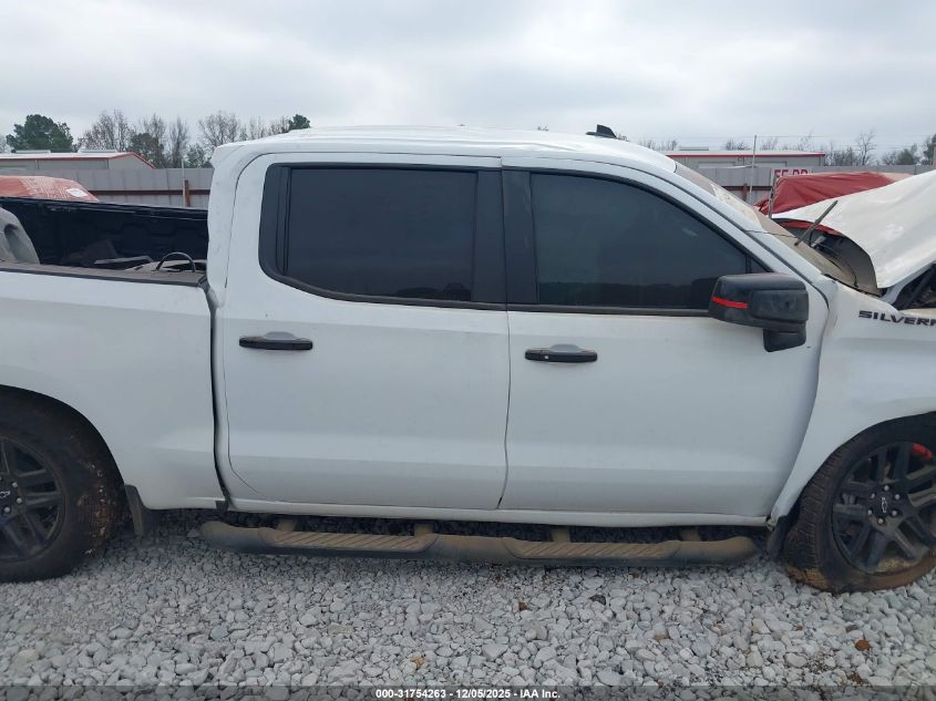2021 Chevrolet Silverado 1500 4Wd Short Bed Rst VIN: 1GCUYEEL2MZ377778 Lot: 31754263