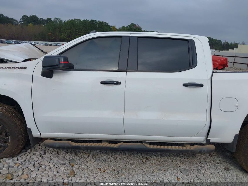 2021 Chevrolet Silverado 1500 4Wd Short Bed Rst VIN: 1GCUYEEL2MZ377778 Lot: 31754263