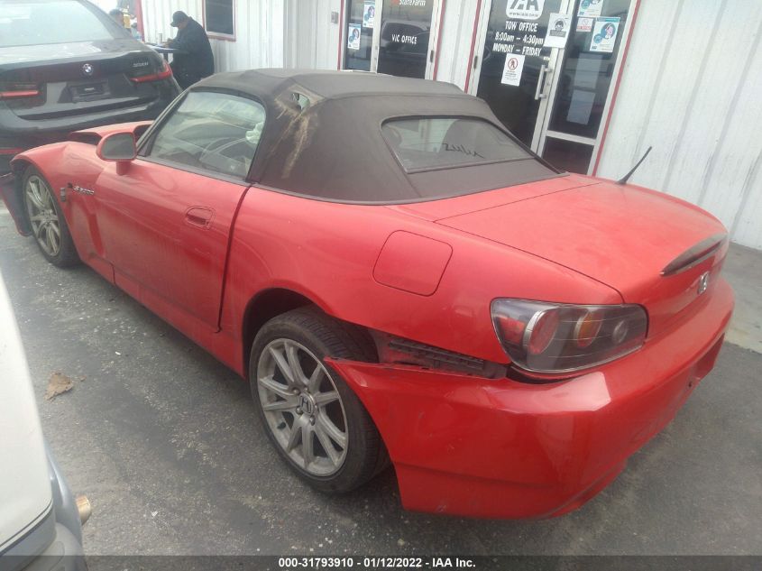 JHMAP21465S003508 2005 Honda S2000