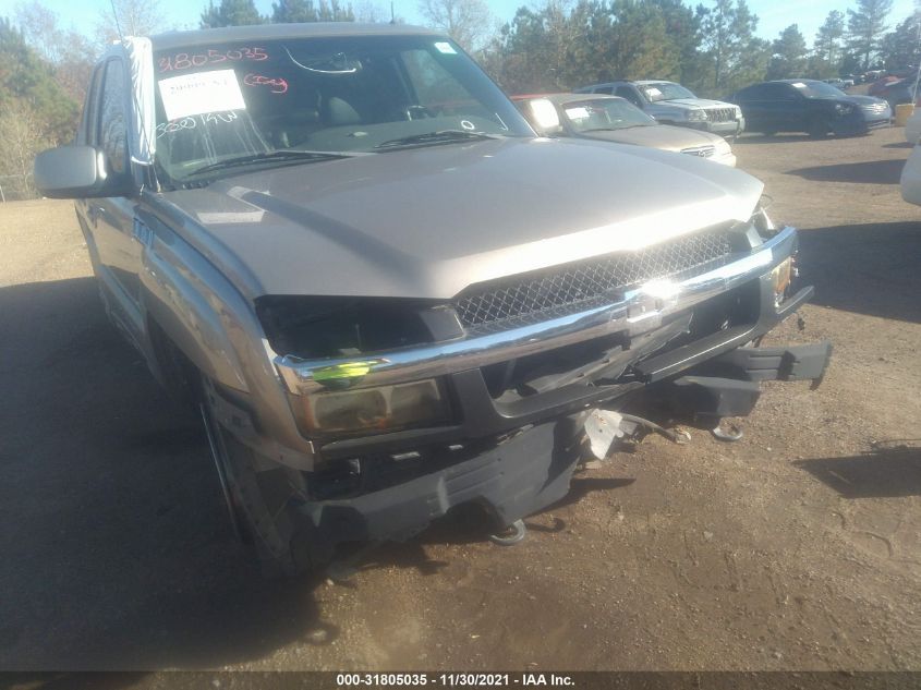 2002 Chevrolet Avalanche VIN: 3GNEC13T32G124293 Lot: 31805035