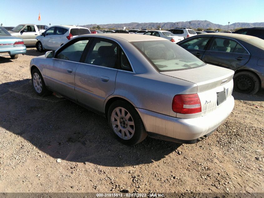 2000 Audi A4 2.8 VIN: WAUDH28D6YA100801 Lot: 31815813