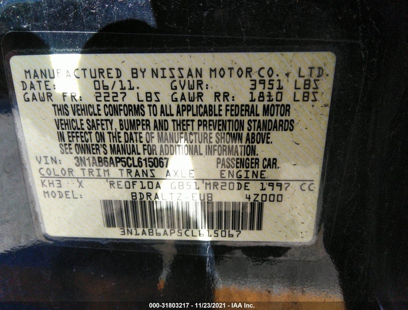 3N1AB6AP5CL615067