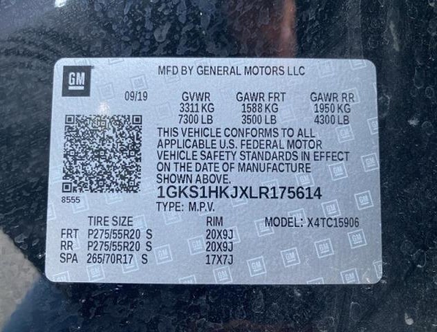 1GKS1HKJXLR175614