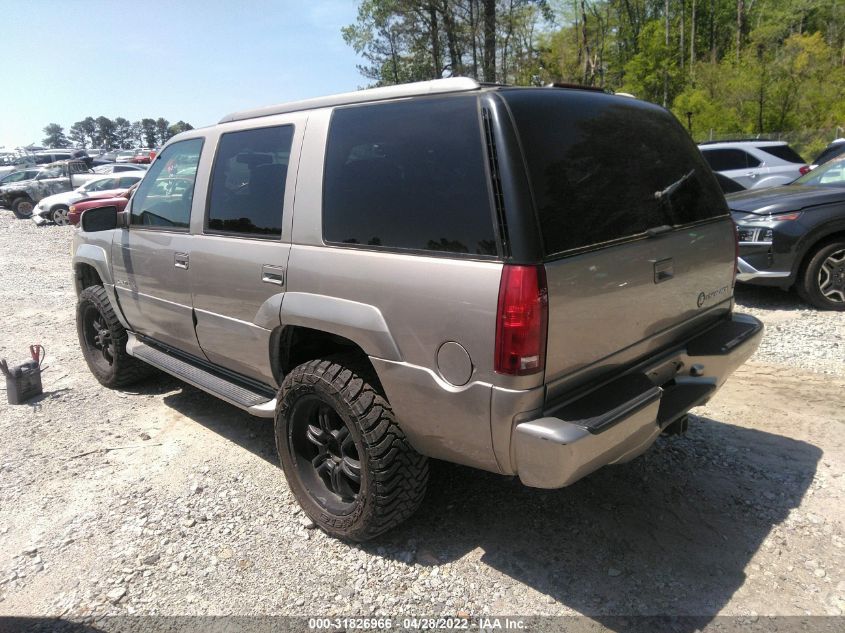 2000 Cadillac Escalade Standard VIN: 1GYEK13R8YR129704 Lot: 31826966