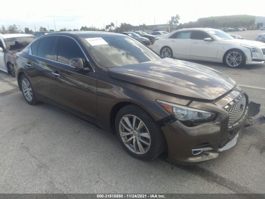 2015 Infiniti Q50 Premium VIN: JN1BV7AP8FM343805 Lot: 31818550