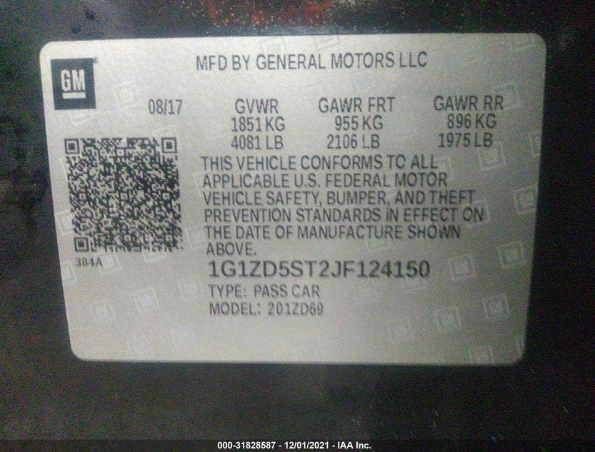 1G1ZD5ST2JF124150