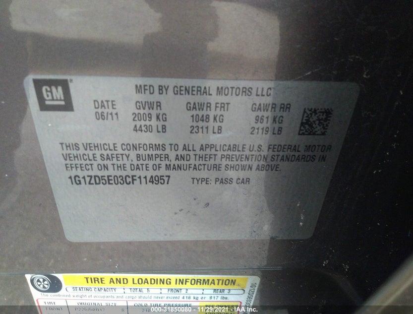 1G1ZD5E03CF114957