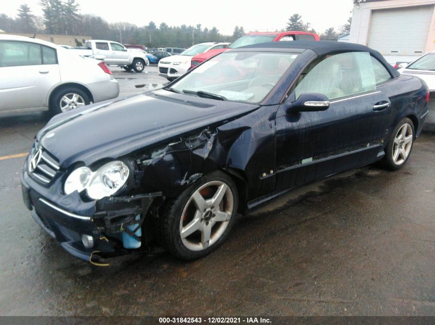 2006 Mercedes-Benz Clk 500 VIN: WDBTK75G26T070370 Lot: 31842543