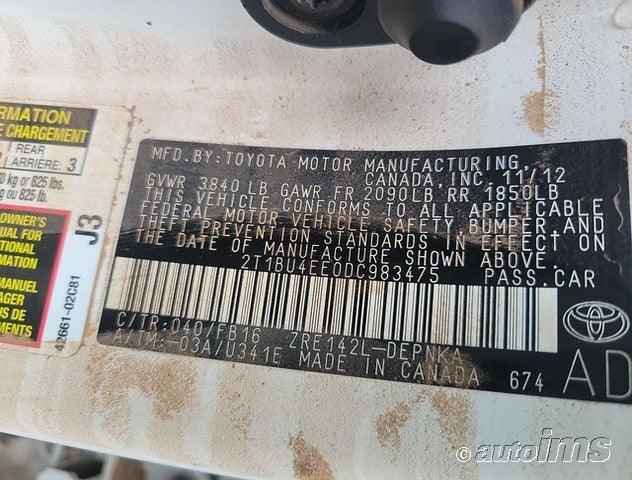 2T1BU4EE0DC983475