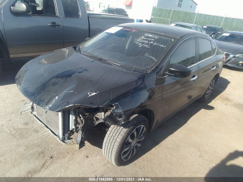 2013 Nissan Sentra Sv VIN: 1N4AB7AP3DN906905 Lot: 31862595