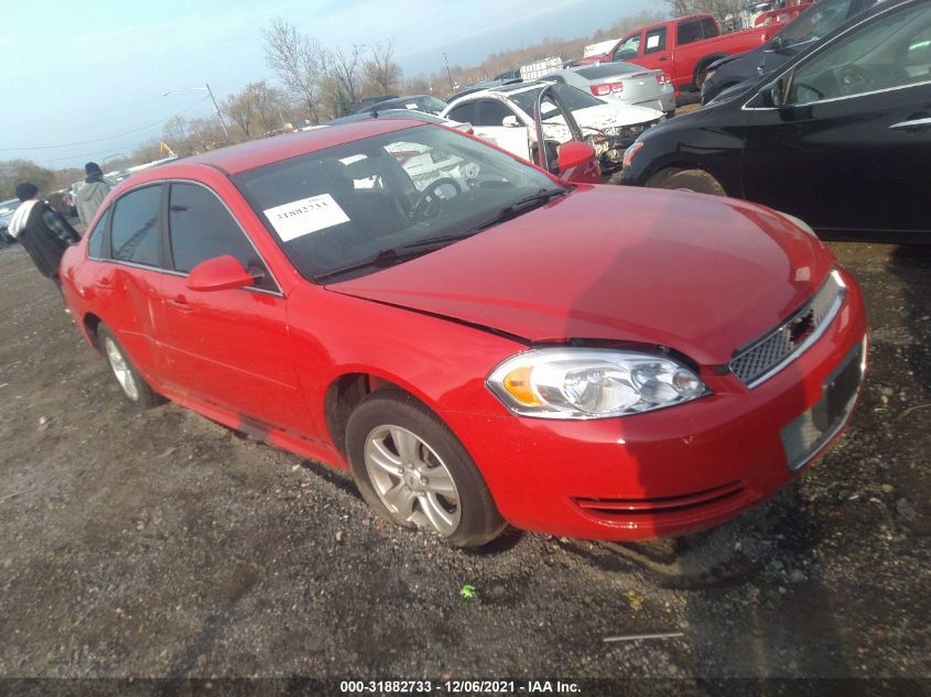 2G1WF5E32C1160732 2012 Chevrolet Impala Ls