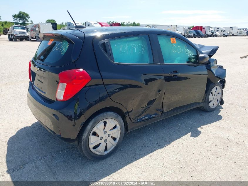 2017 Chevrolet Spark Ls Cvt VIN: KL8CB6SA5HC811229 Lot: 31890018