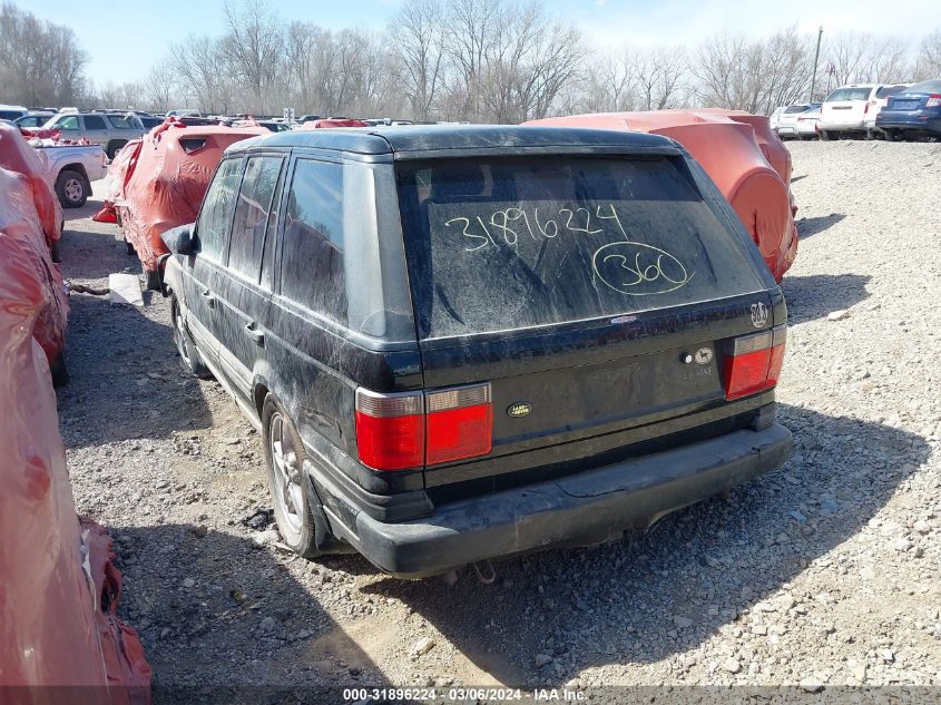 2000 Land Rover Range Rover 4.6 Hse VIN: SALPV1640YA443537 Lot: 31896224