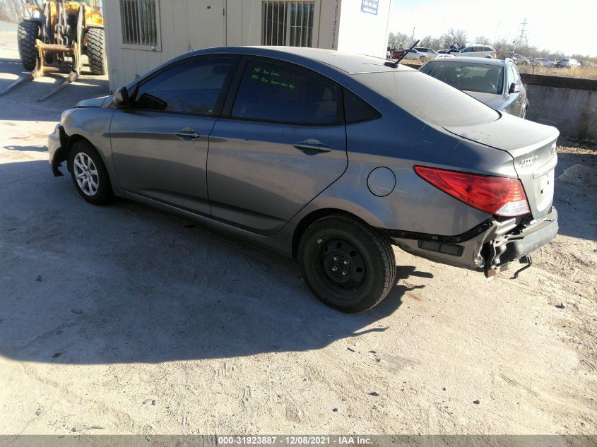 2013 Hyundai Accent Gls VIN: KMHCT4AEXDU495016 Lot: 31923887