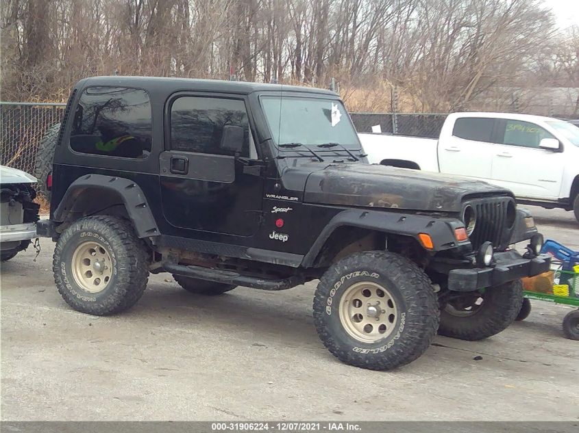 2002 Jeep Wrangler Sport VIN: 1J4FA49S32P707245 Lot: 31906224