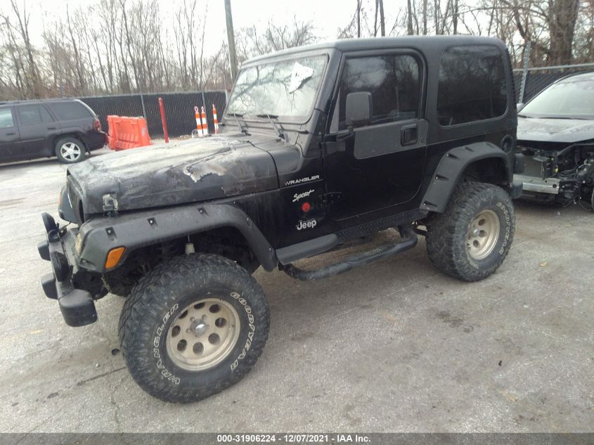 2002 Jeep Wrangler Sport VIN: 1J4FA49S32P707245 Lot: 31906224