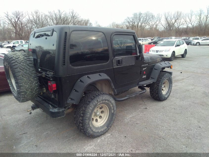 2002 Jeep Wrangler Sport VIN: 1J4FA49S32P707245 Lot: 31906224