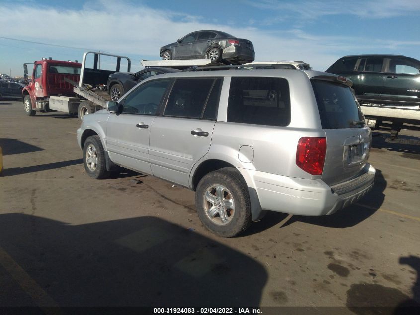 2HKYF18574H622207 2004 Honda Pilot Ex-L