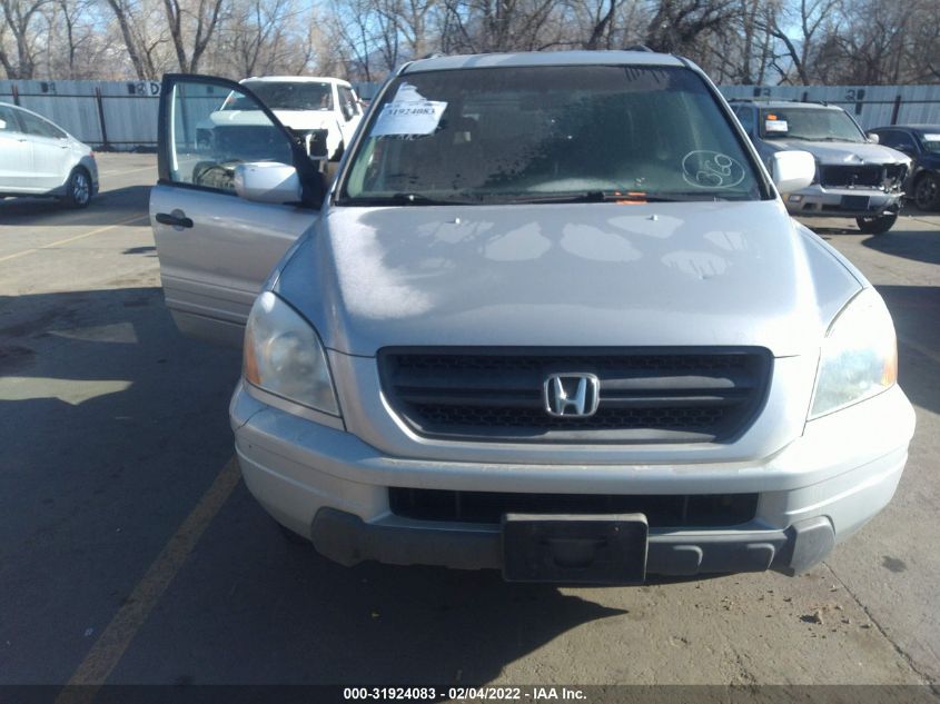 2004 Honda Pilot Ex-L VIN: 2HKYF18574H622207 Lot: 31924083