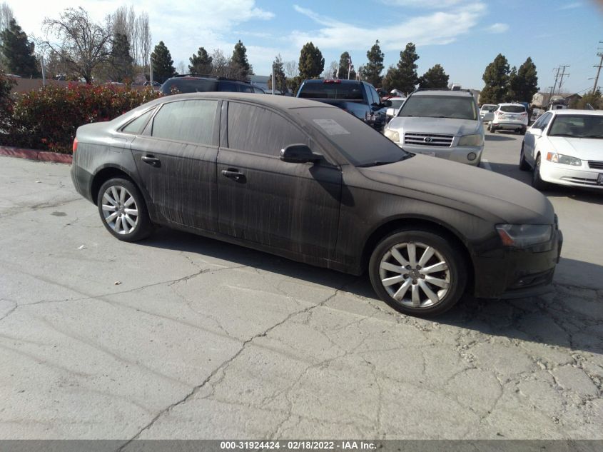 2014 Audi A4 Premium VIN: WAUAFAFL5EA007230 Lot: 31924424