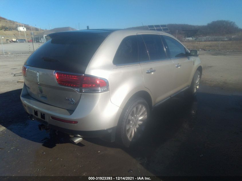 2011 Lincoln Mkx VIN: 2LMDJ8JK5BBJ25591 Lot: 31923393