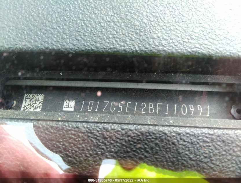 1G1ZC5E12BF110991