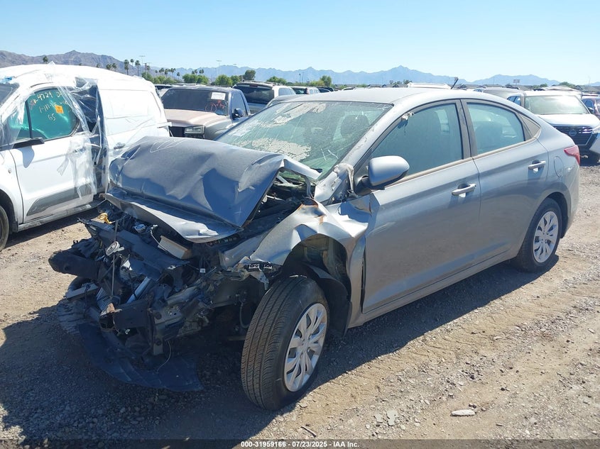 Vin: 3kpc24a65me139507, lot: 32410388, hyundai accent se 20212