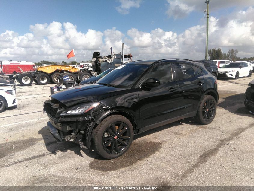 2020 Jaguar E-Pace Se P250 Awd Automatic VIN: SADFP2FX9L1004539 Lot: 31951881