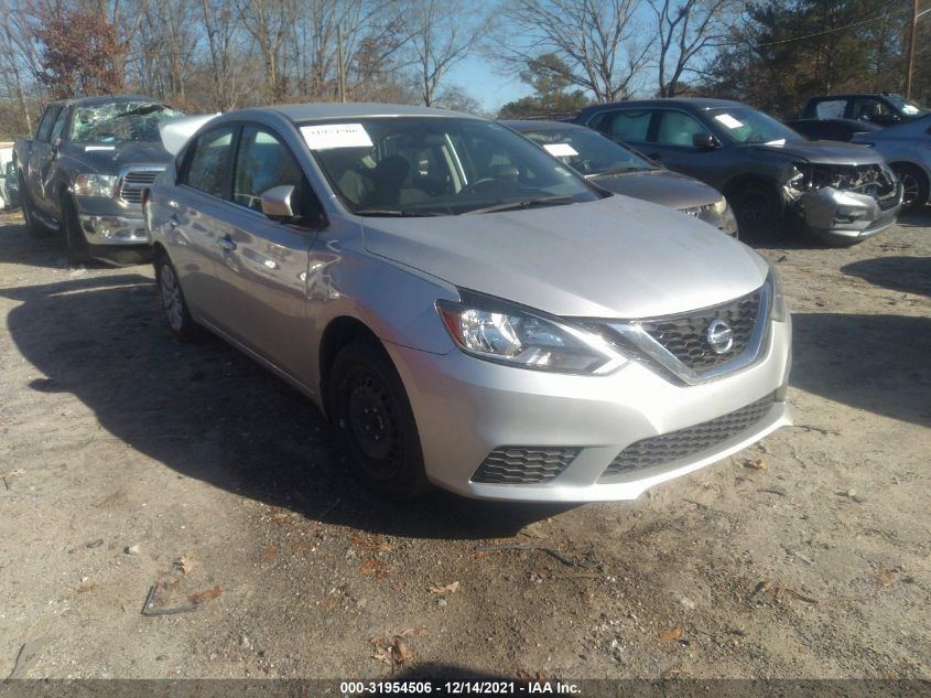 2016 Nissan Sentra S VIN: 3N1AB7AP1GY227509 Lot: 31954506