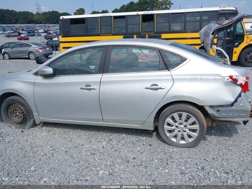 2016 Nissan Sentra S VIN: 3N1AB7AP1GY227509 Lot: 31954506
