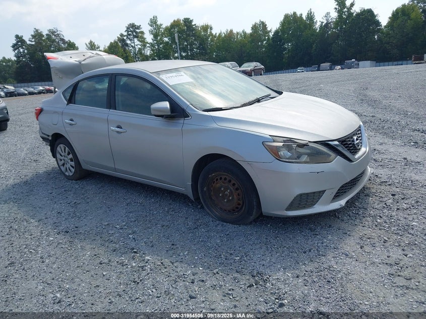 3N1AB7AP1GY227509 2016 Nissan Sentra S auction photo 1