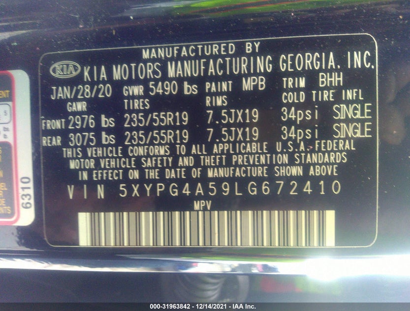 5XYPG4A59LG672410