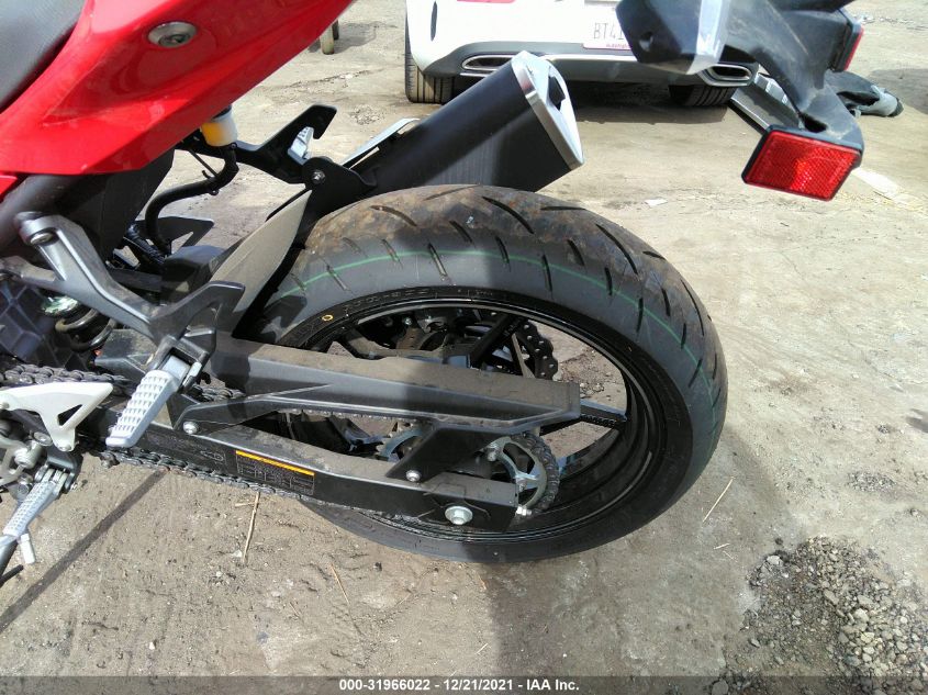 2021 Kawasaki Ex400 VIN: JKAEXKH16MDAA3972 Lot: 31966022