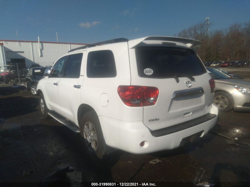 5TDZY68A58S004313 2008 Toyota Sequoia Limited 5.7L V8