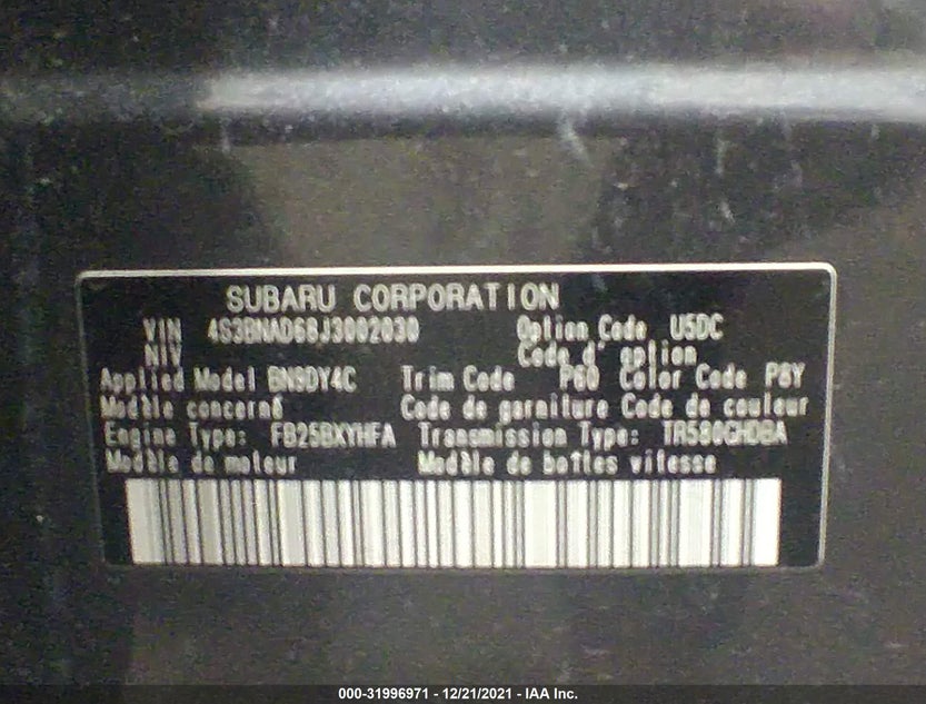 4S3BNAD68J3002030