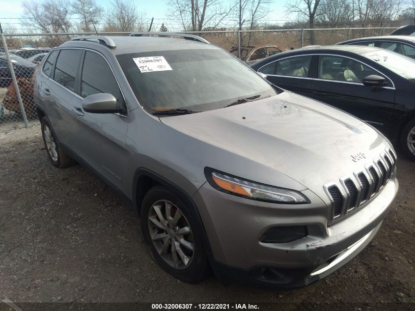 2016 Jeep Cherokee Limited VIN: 1C4PJMDB7GW289240 Lot: 32006307