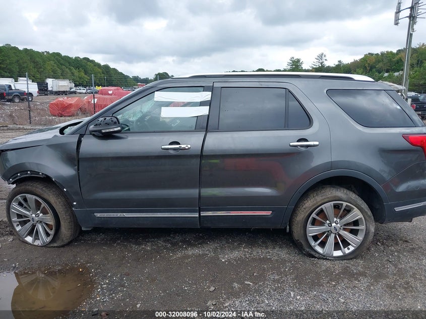 VIN 1FM5K8F89JGA36723 2018 FORD EXPLORER LIMITED