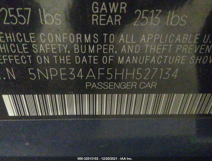 5NPE34AF5HH527134