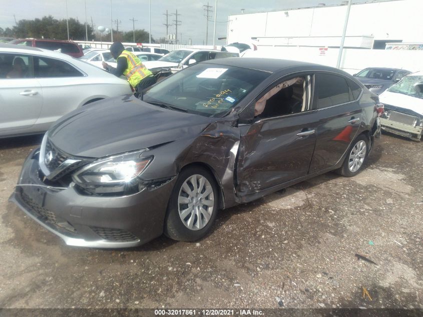 2019 Nissan Sentra S VIN: 3N1AB7AP1KY365642 Lot: 32017861