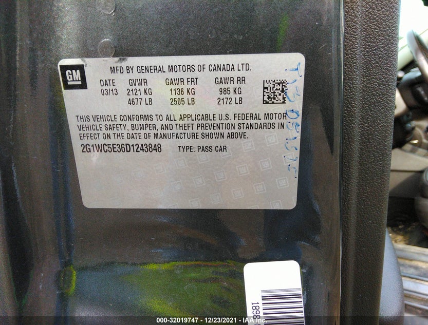 2G1WC5E36D1243848