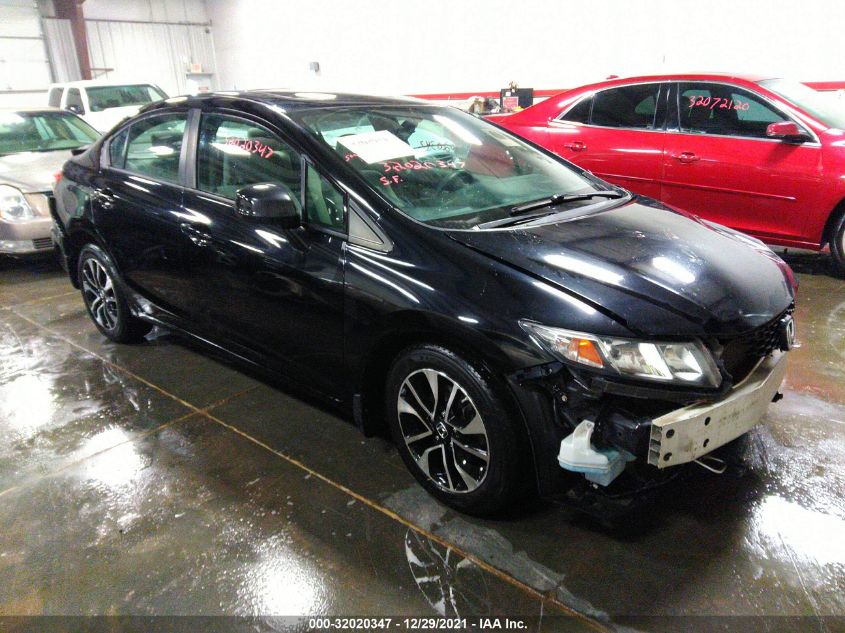 2013 Honda Civic Ex VIN: 2HGFB2F8XDH524658 Lot: 32020347