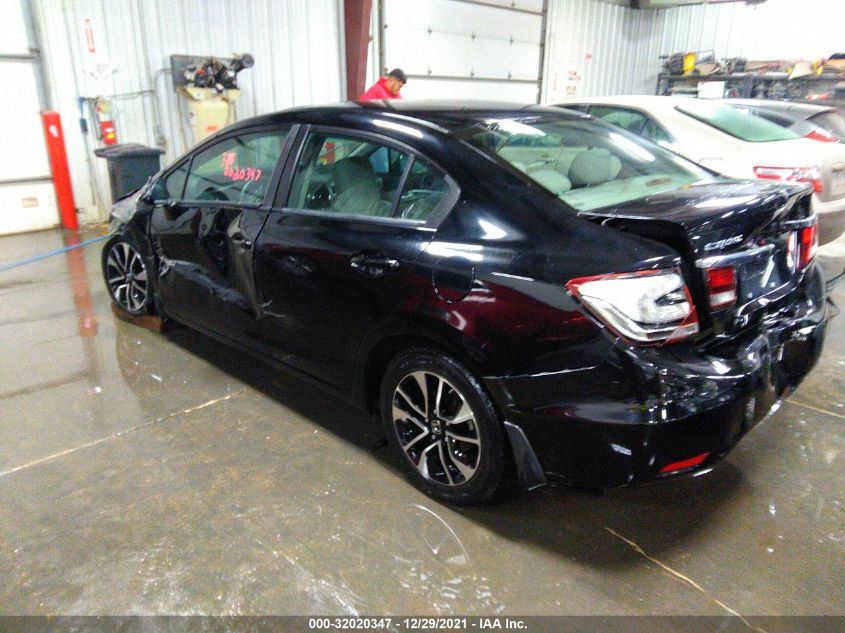 2013 Honda Civic Ex VIN: 2HGFB2F8XDH524658 Lot: 32020347