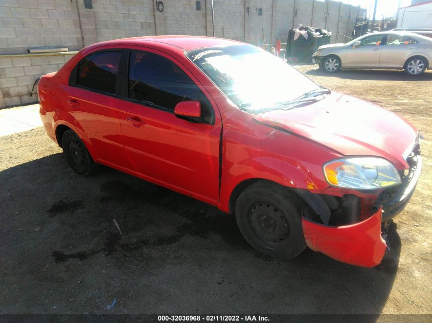 2010 Chevrolet Aveo Lt VIN: KL1TD5DE4AB116822 Lot: 32036968