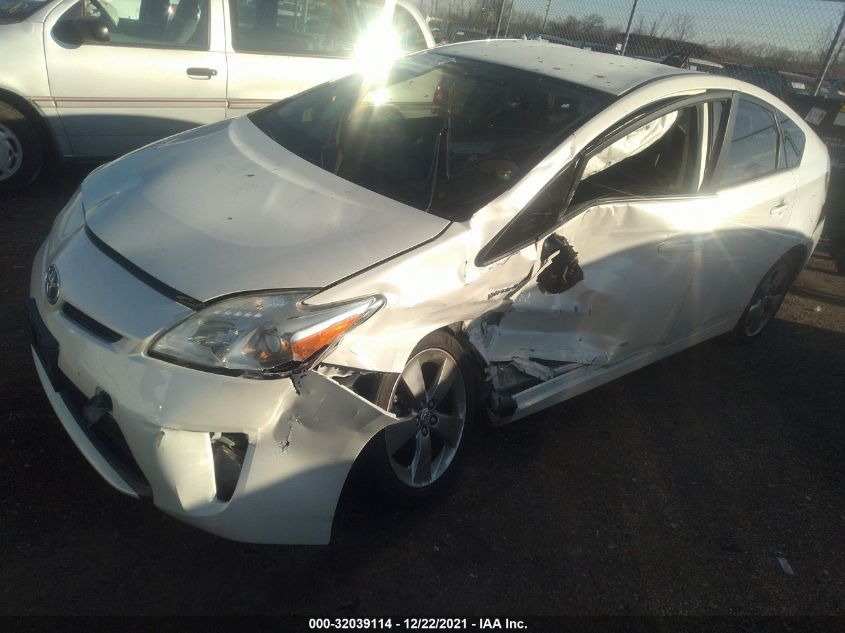 2013 Toyota Prius Three Se VIN: JTDKN3DU7D1671240 Lot: 32039114