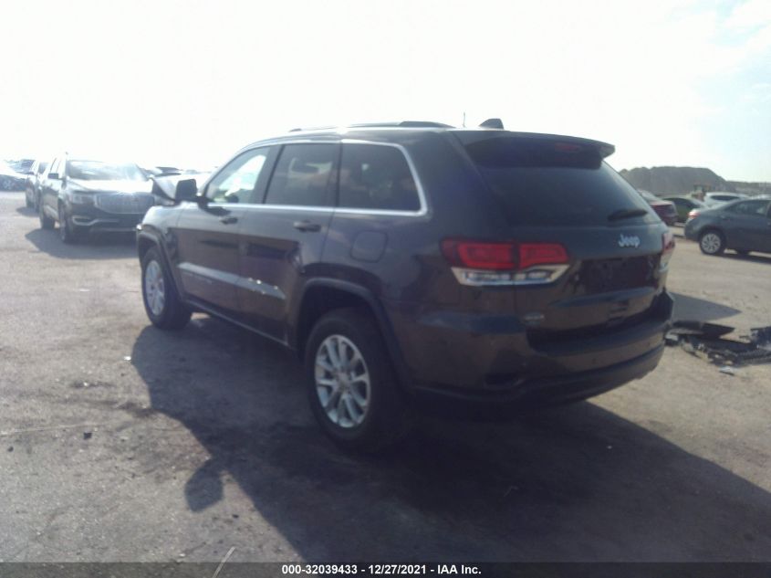 2021 Jeep Grand Cherokee Laredo E 4X2 VIN: 1C4RJEAG4MC719267 Lot: 32039433