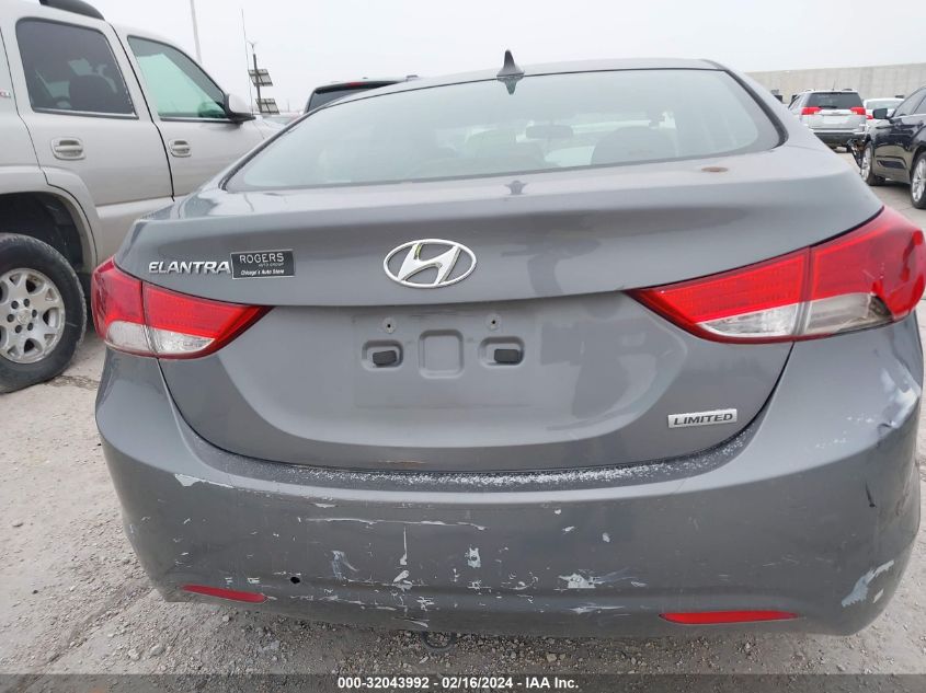 2012 Hyundai Elantra Limited VIN: 5NPDH4AE5CH086084 Lot: 32043992