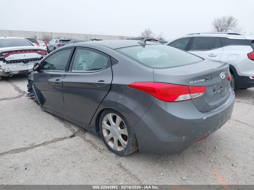 2012 Hyundai Elantra Limited VIN: 5NPDH4AE5CH086084 Lot: 32043992